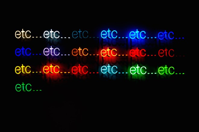 Peter-Liversidge-Etc-2011-Neon-Art